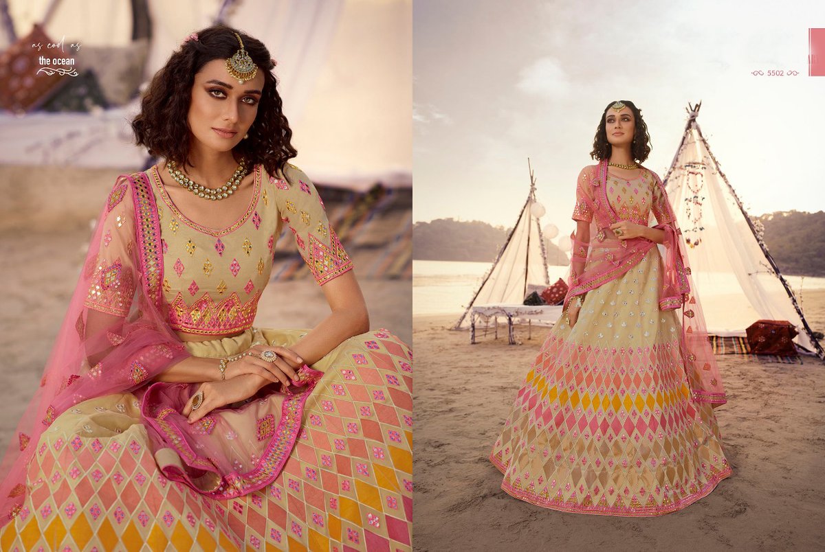 Aarya Designer Euphoria Vol-7 5501-5508 Series 2