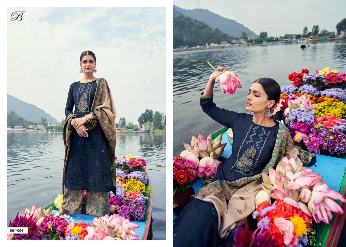 Belliza Designer Nizam-E-Patiyala 561-001 to 561-010 Series 4