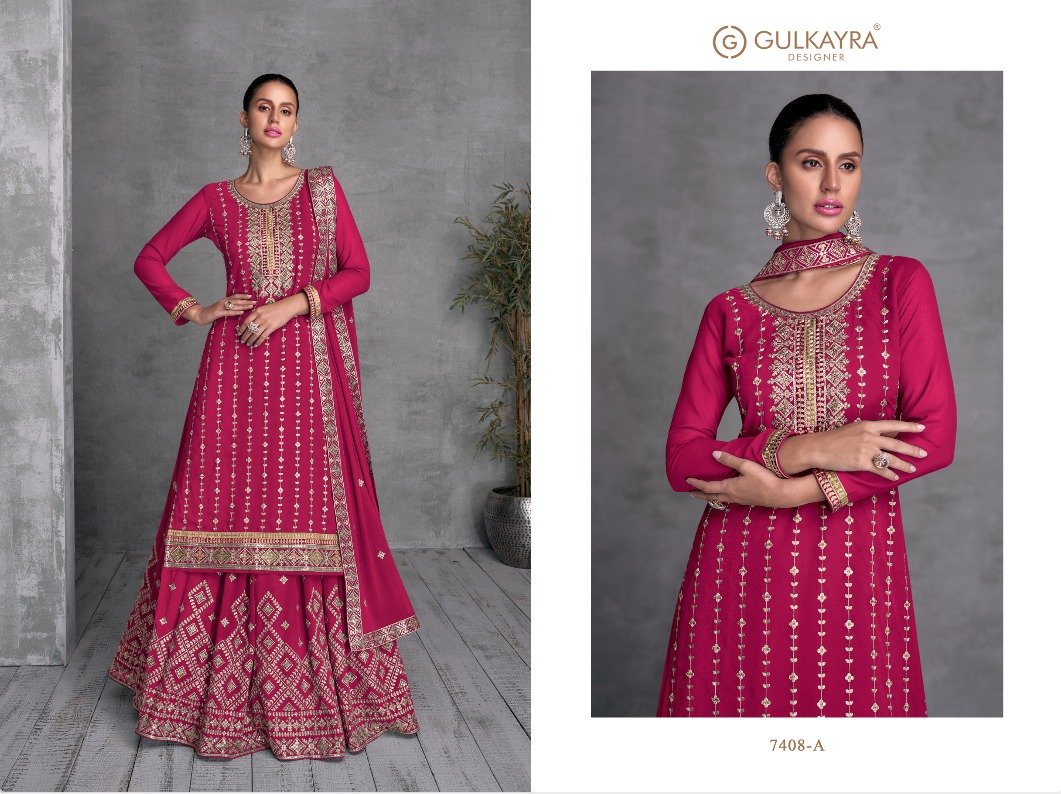 Gulkayra Designer Trisha 7408 Colors 1