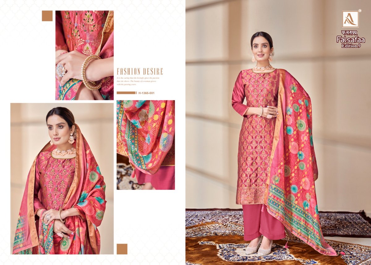 Alok Suit Falsafaa Edition Vol-9 1365-001 to 1365-006 Series 1