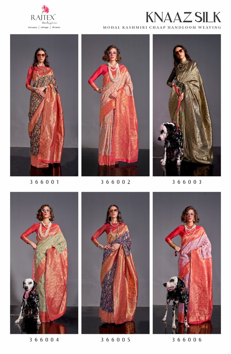 RAJTEX KNAAZ SILK 366001 TO 366006 7