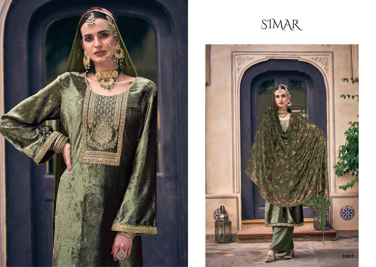 Glossy Simar Saanvi 5904-5909 Series 4
