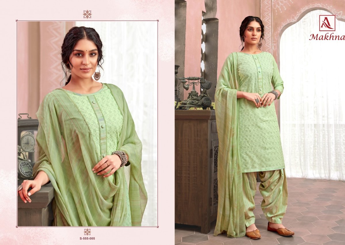 Alok Suits Makhna 555-001-555-008 Series 5