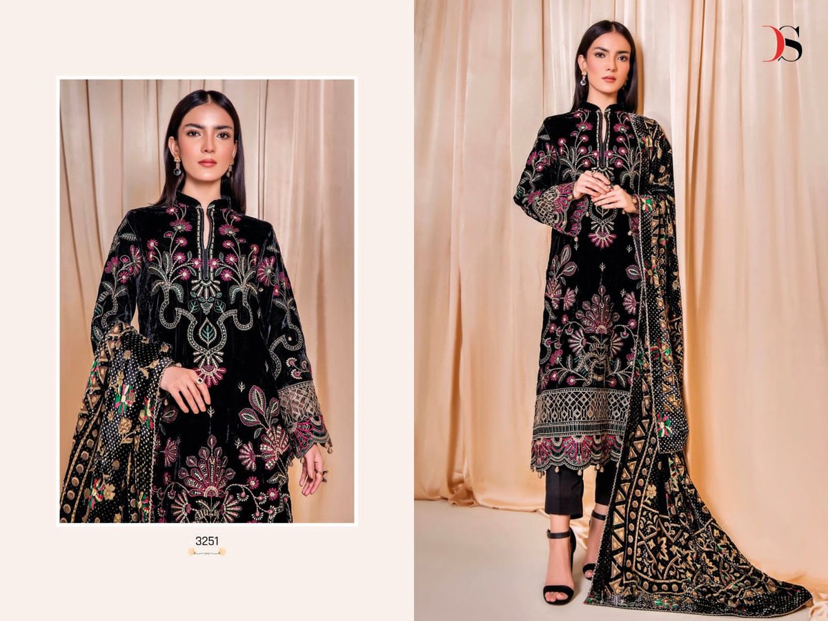Deepsy Suit Adan Velvet 23 3251-3254 Series 1
