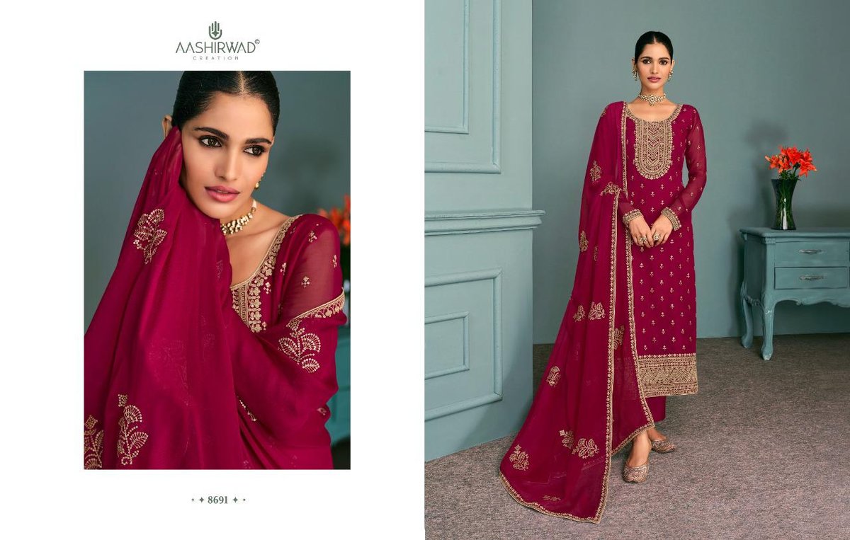 Aashirwad Creation Chandni 8688-8693 Series 4