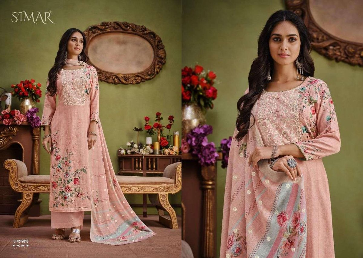 Glossy Simar Shiran 9009-9014 Series 2