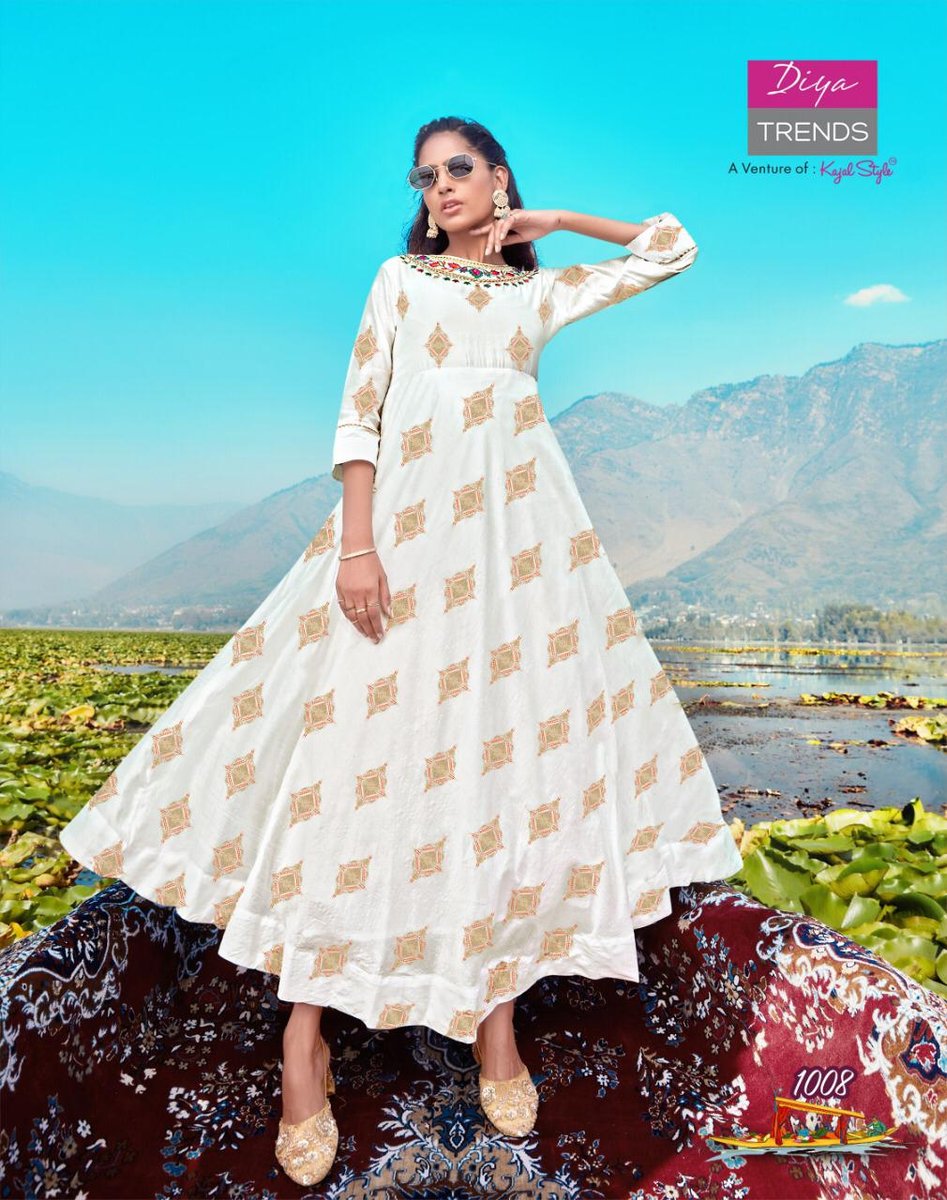 Diya Trendz F.Festive Vol-1 1001-1010 Series 8