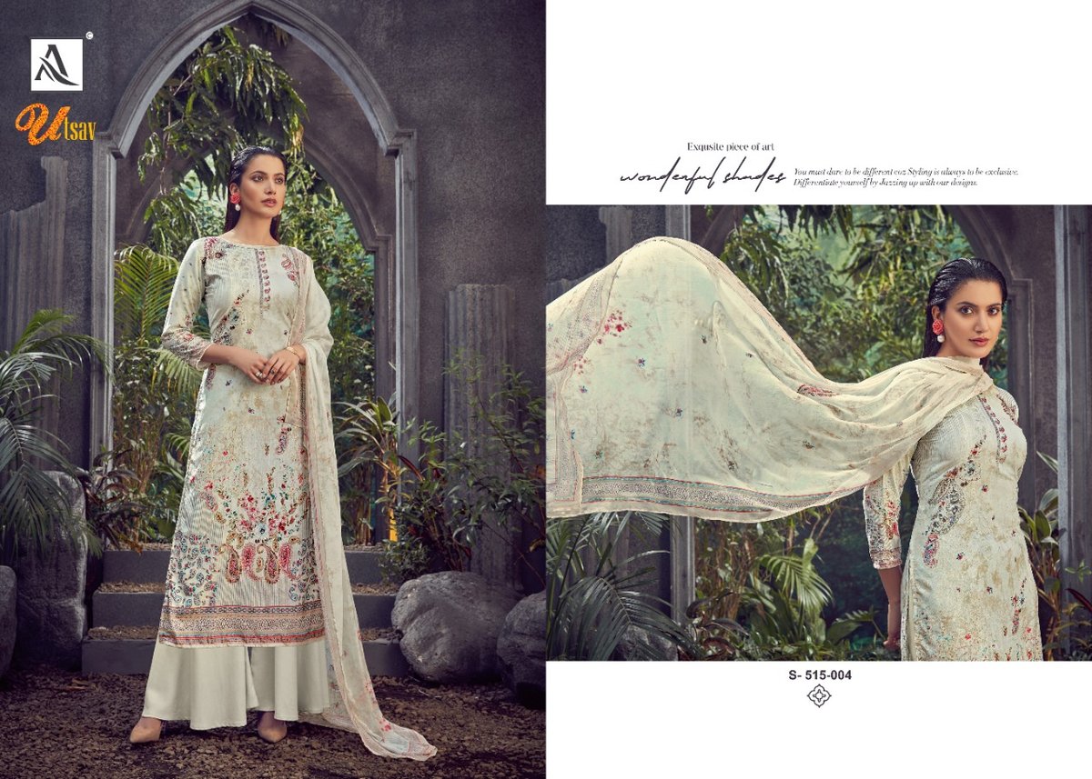 Alok Suits Utsav 515-001-515-008 Series 4