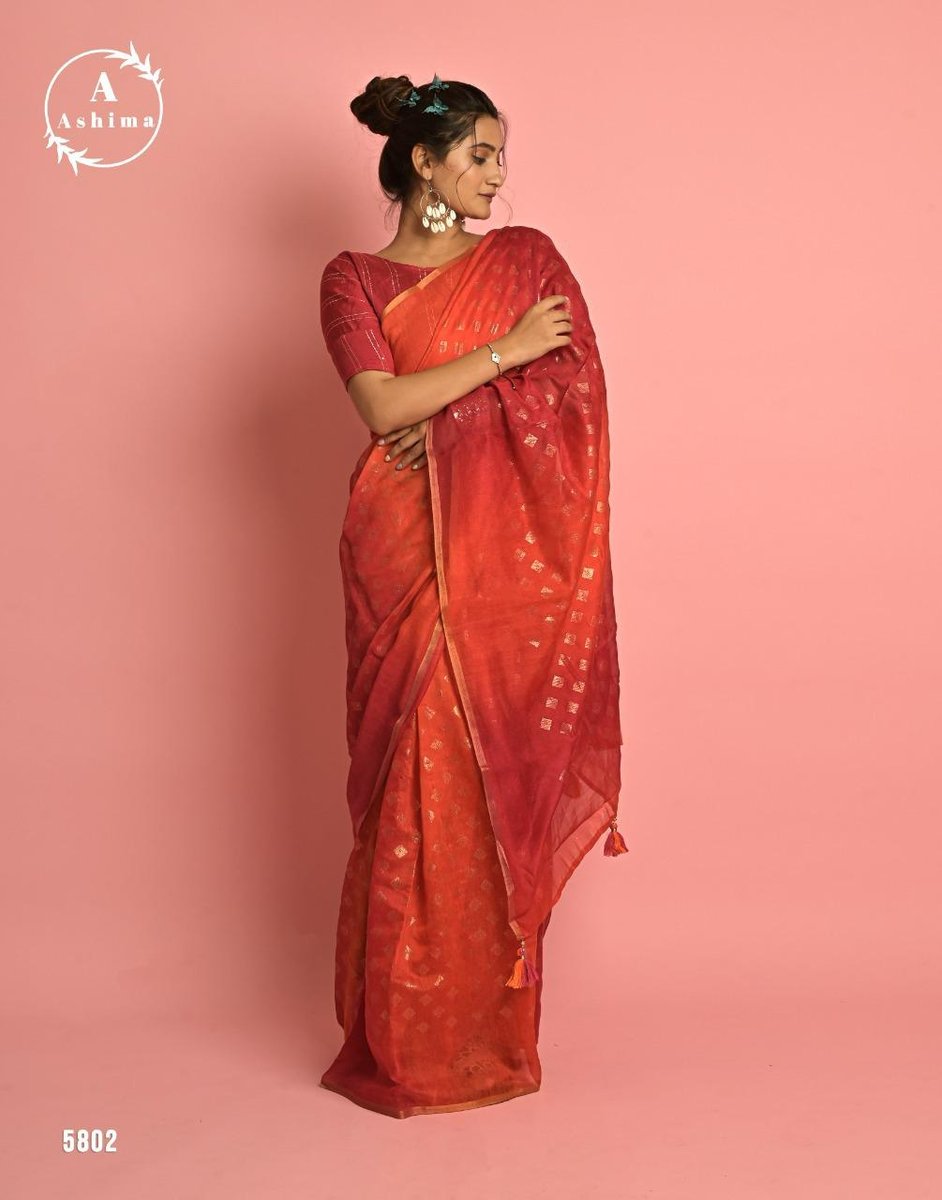 Ashima Saree Cotton Foil 5801-5808 Series 2