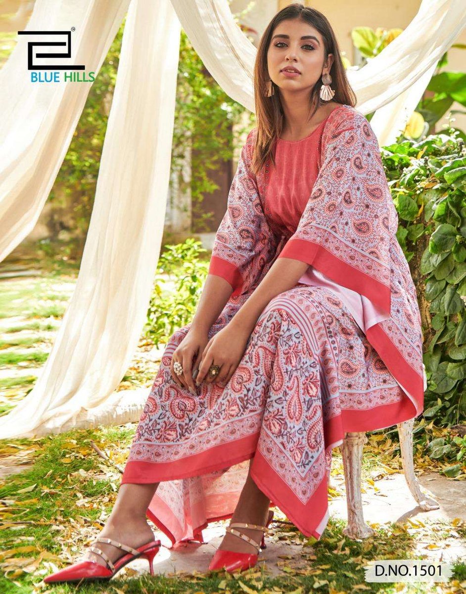 Blue Hills Kaftan Stare Vol-15 1501-1504 Series 1
