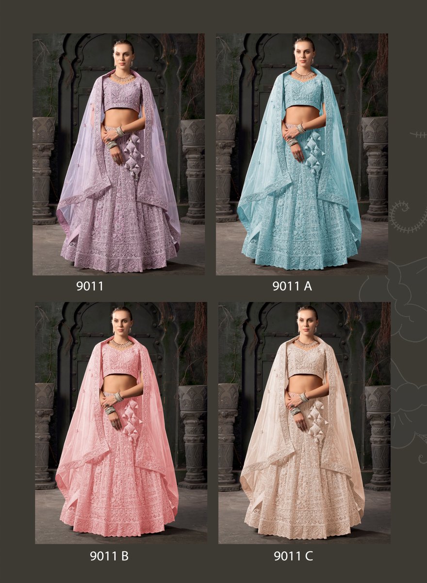 ANANTESH BRIDAL COUTURE VOL-03 COLOUR EDITION 9011 TO 9011C 5