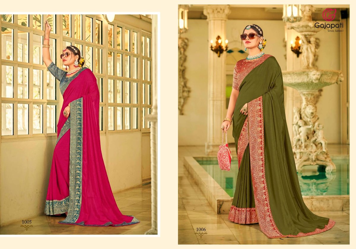 GAJAPATI TANI SILK 1001-1008 3