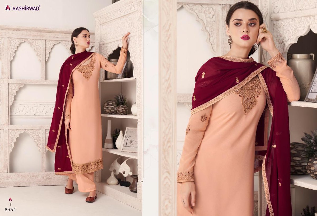 Aashirwad Creation Maria 8332-8337 Series 3