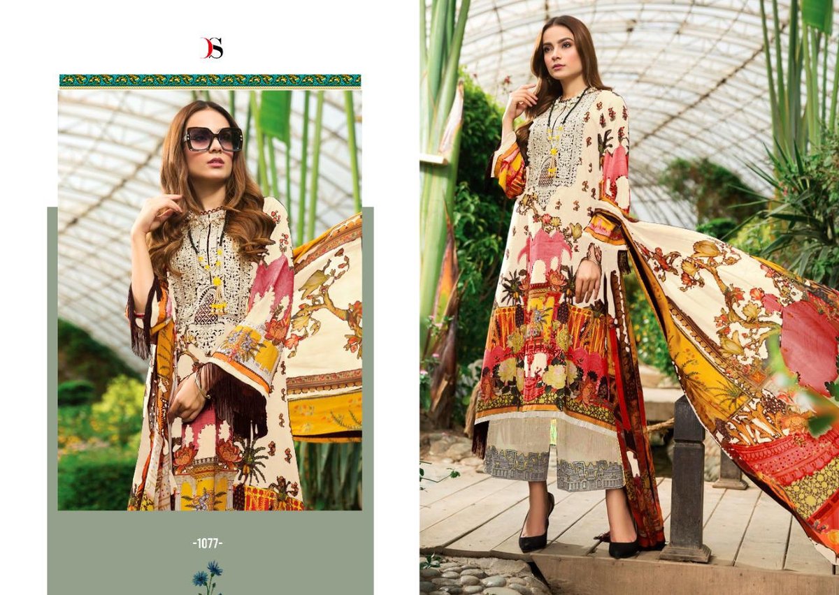 Deepsy Suits Firdous Vol-12 1071-1079 Series 7
