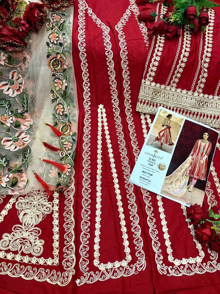 Asim Jofa Super Hit 56009-B Dress Material 2