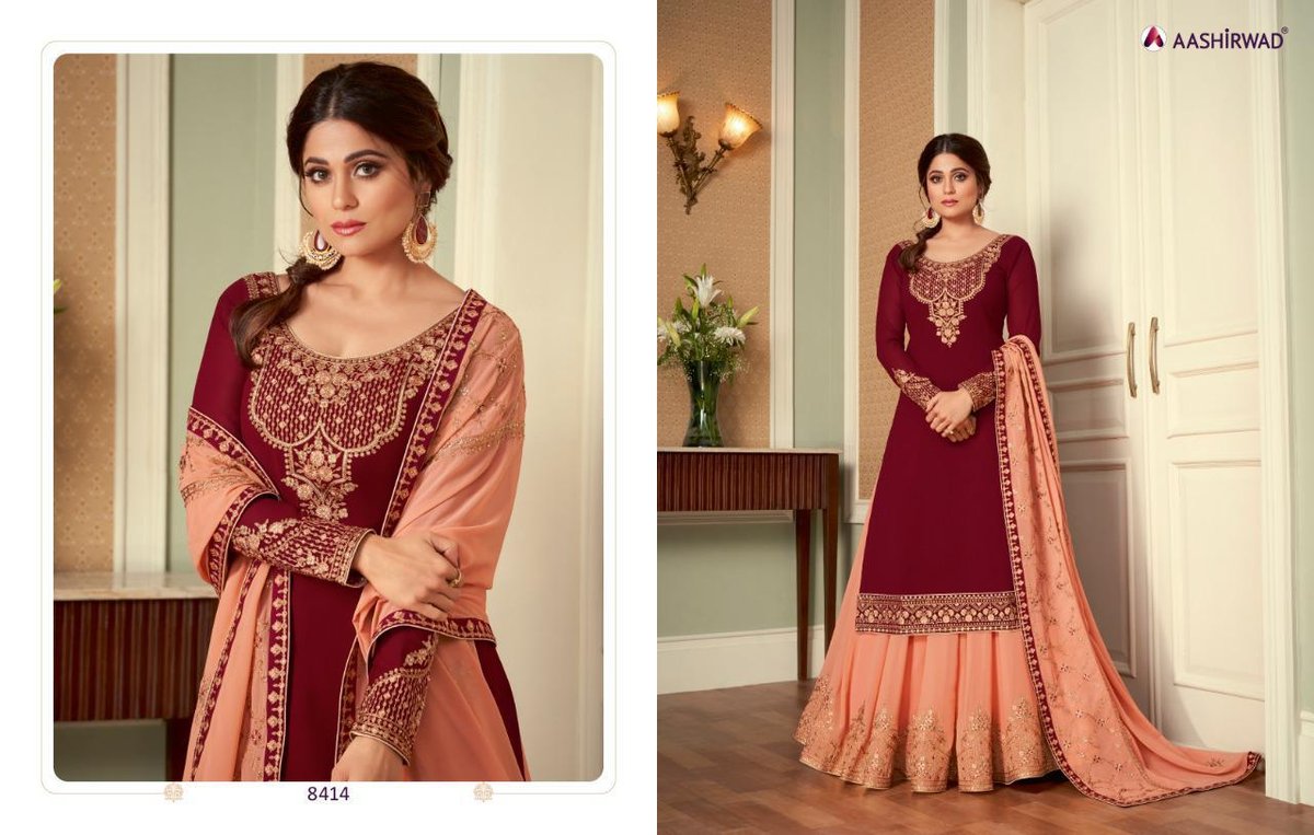 Aashirwad Creation Saara 8414-8418 Series 1