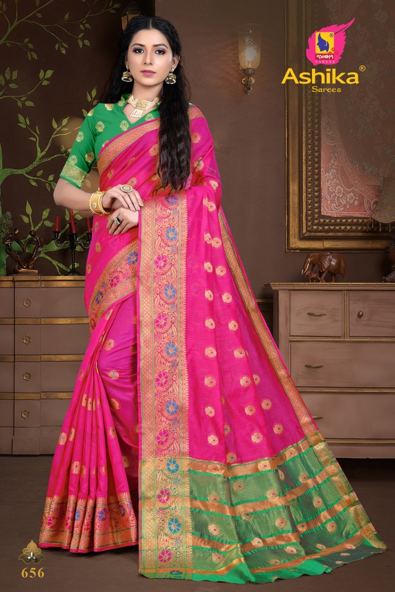 Ashika Saree Lotus Butta Vol-3 651-658 Series 6