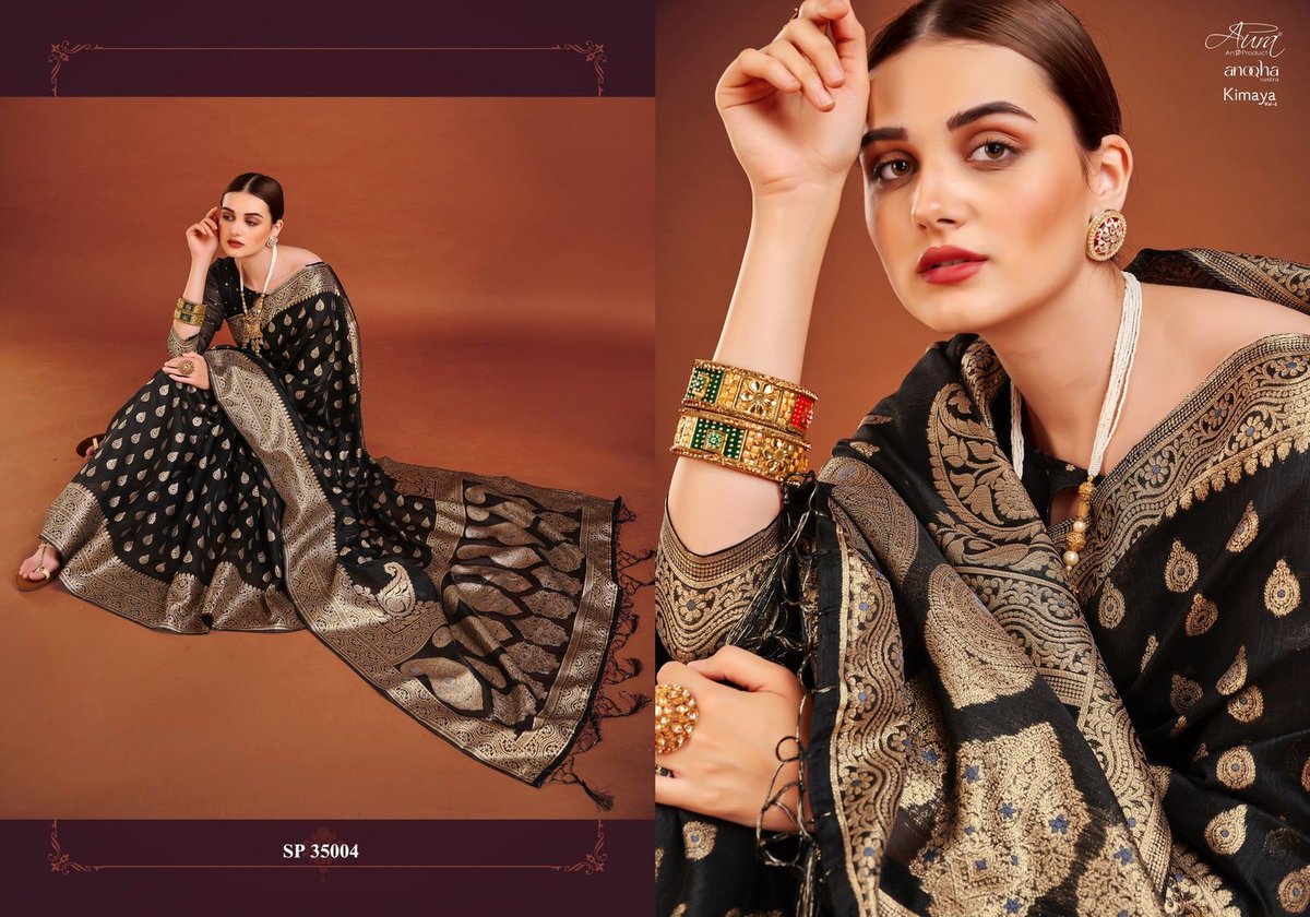Aura Saree Kimaya Vol-4 35001-35006 Series 4