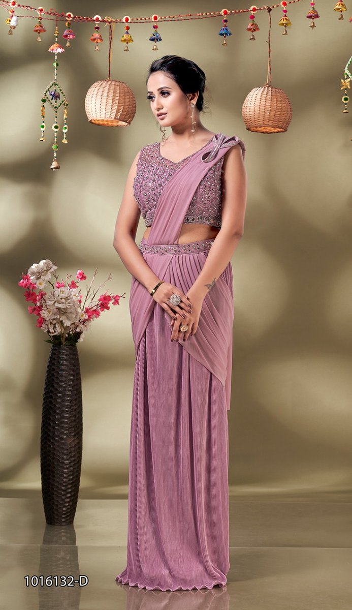 Aamoha Trendz Ready To Wear Designer Saree 1016132 Colors 7
