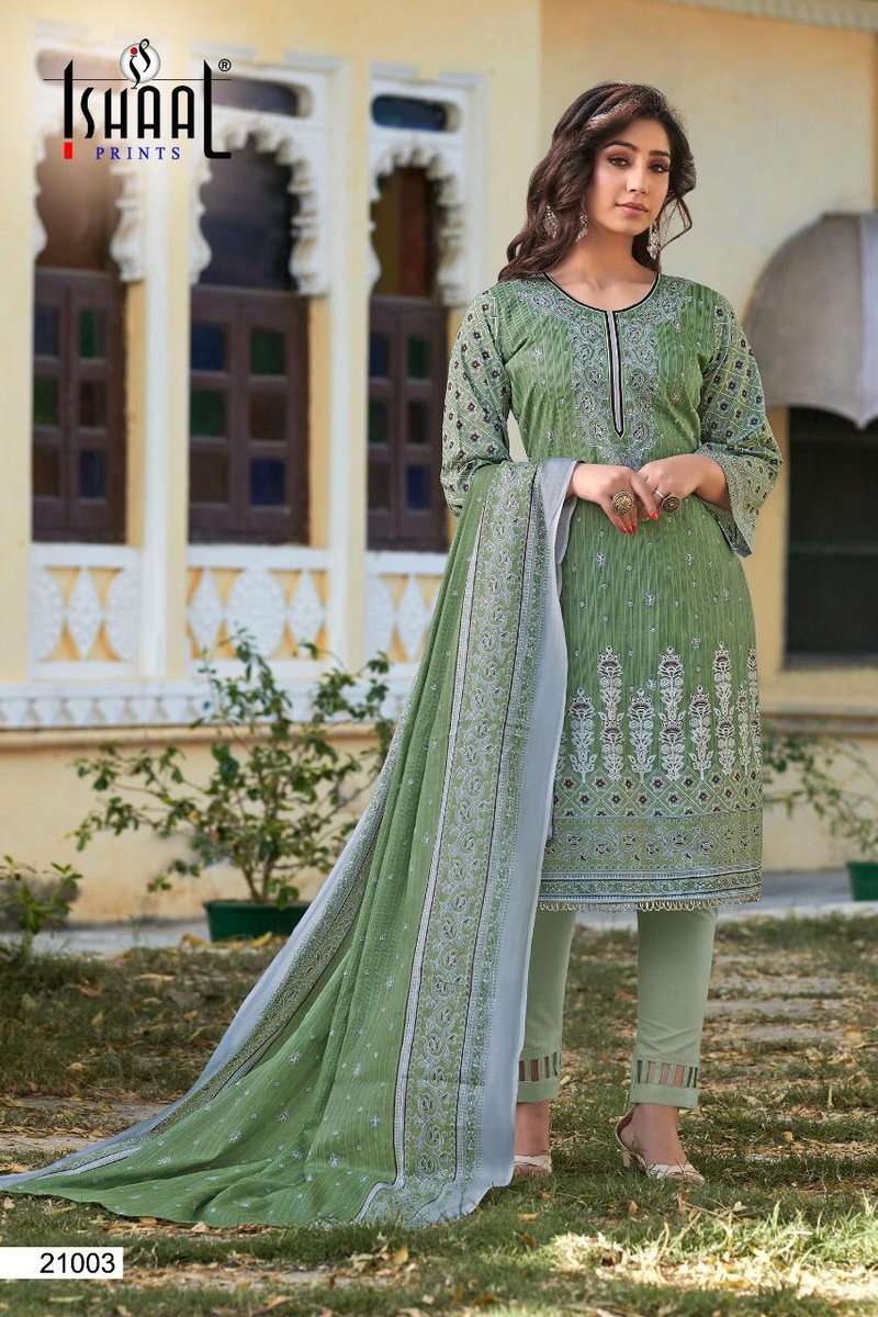 Ishaal Prints Gulmohar Vol-21 21001-21010 Series 3