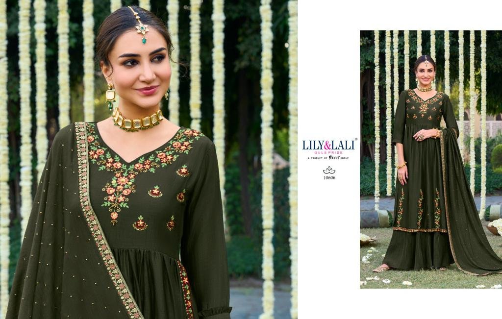Lily And Lali Aafreen 10601-10606 Series 6