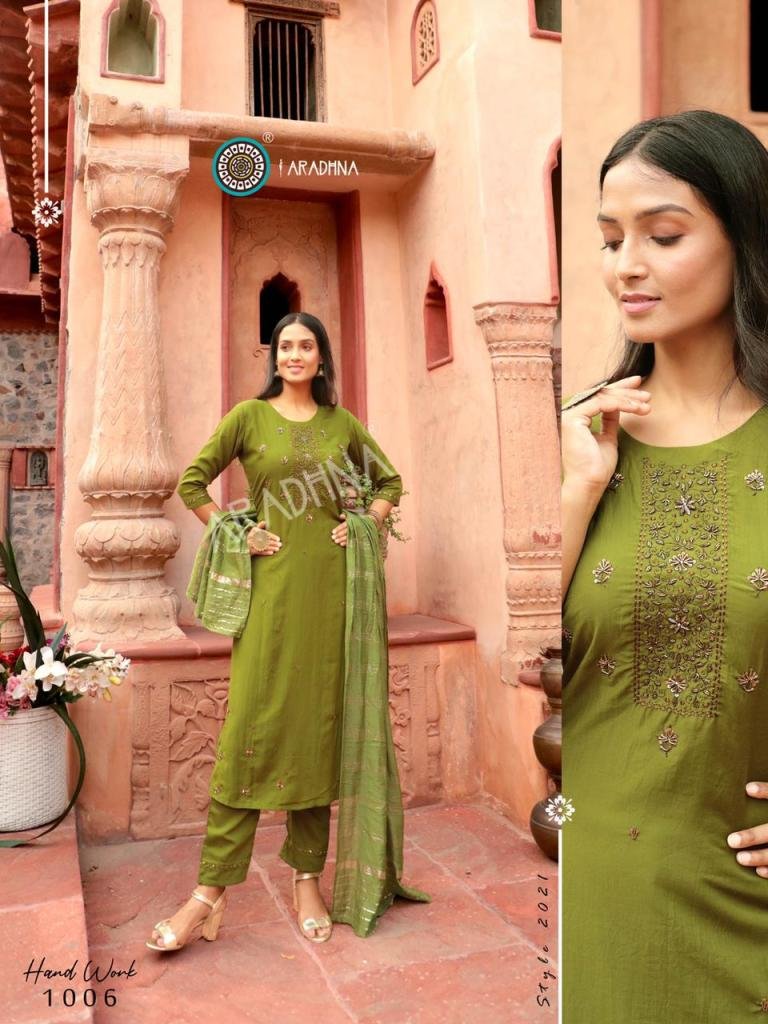 Aaradhana Fashion Hand Work Vol-1 1001-1006 Series 6