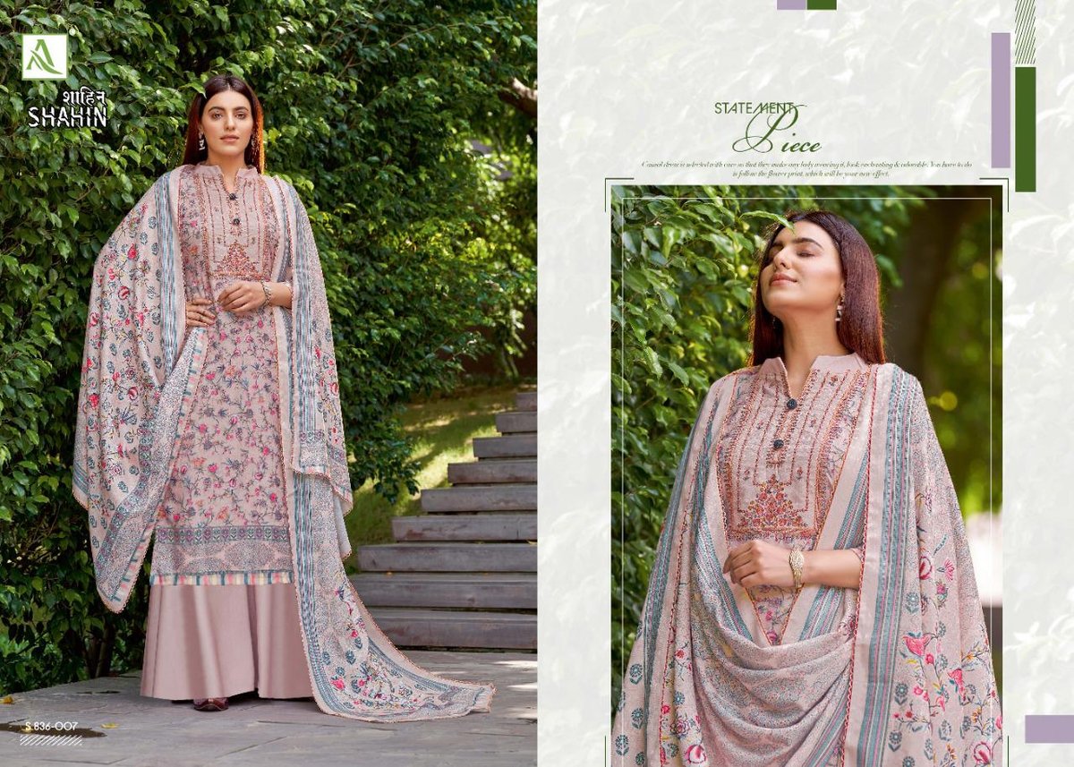Alok Suits Shahin 836-001 to 836-010 Series 7
