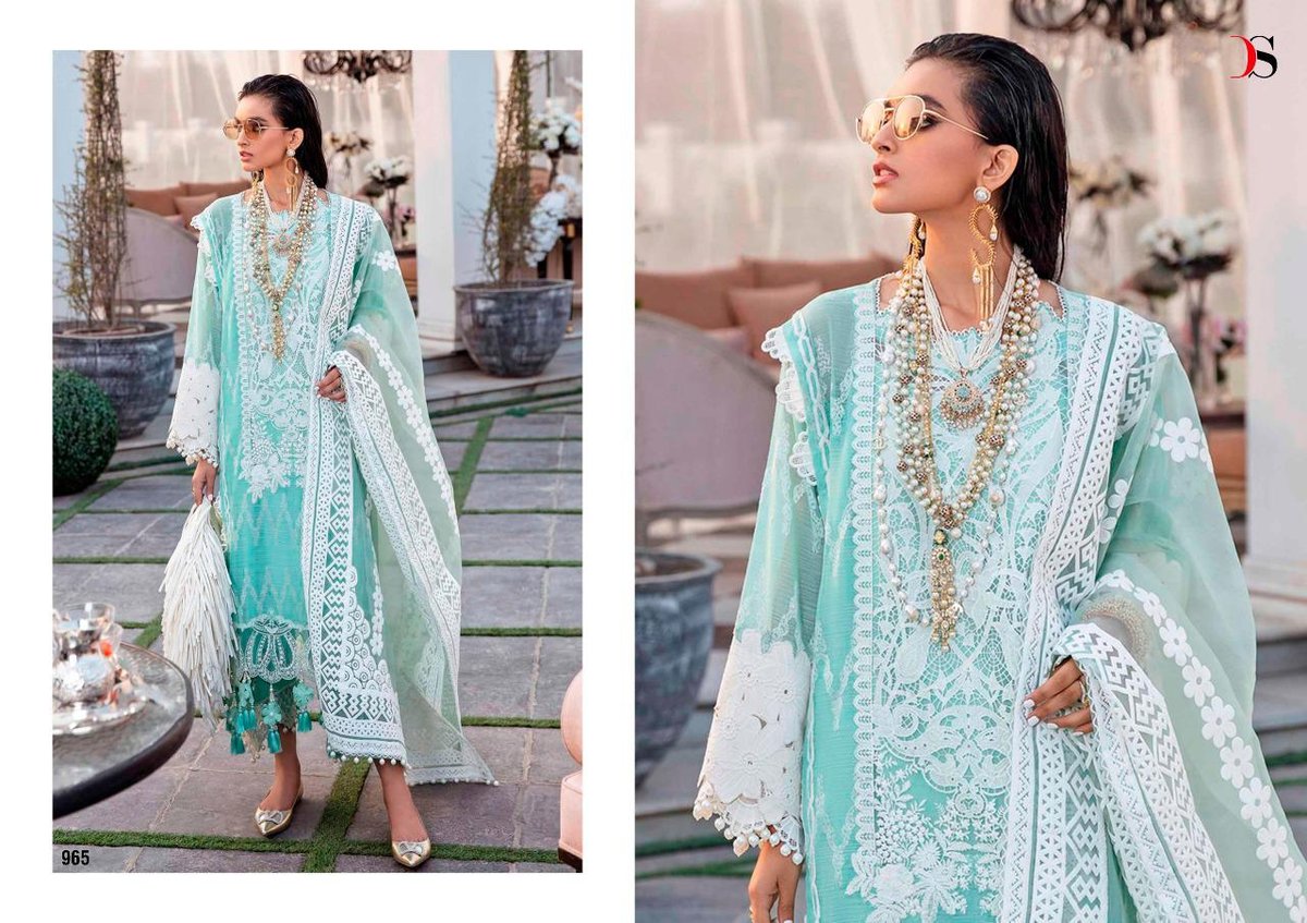 Deepsy Suits Sana Safinaz Lawn Vol-21 961-968 Series 5