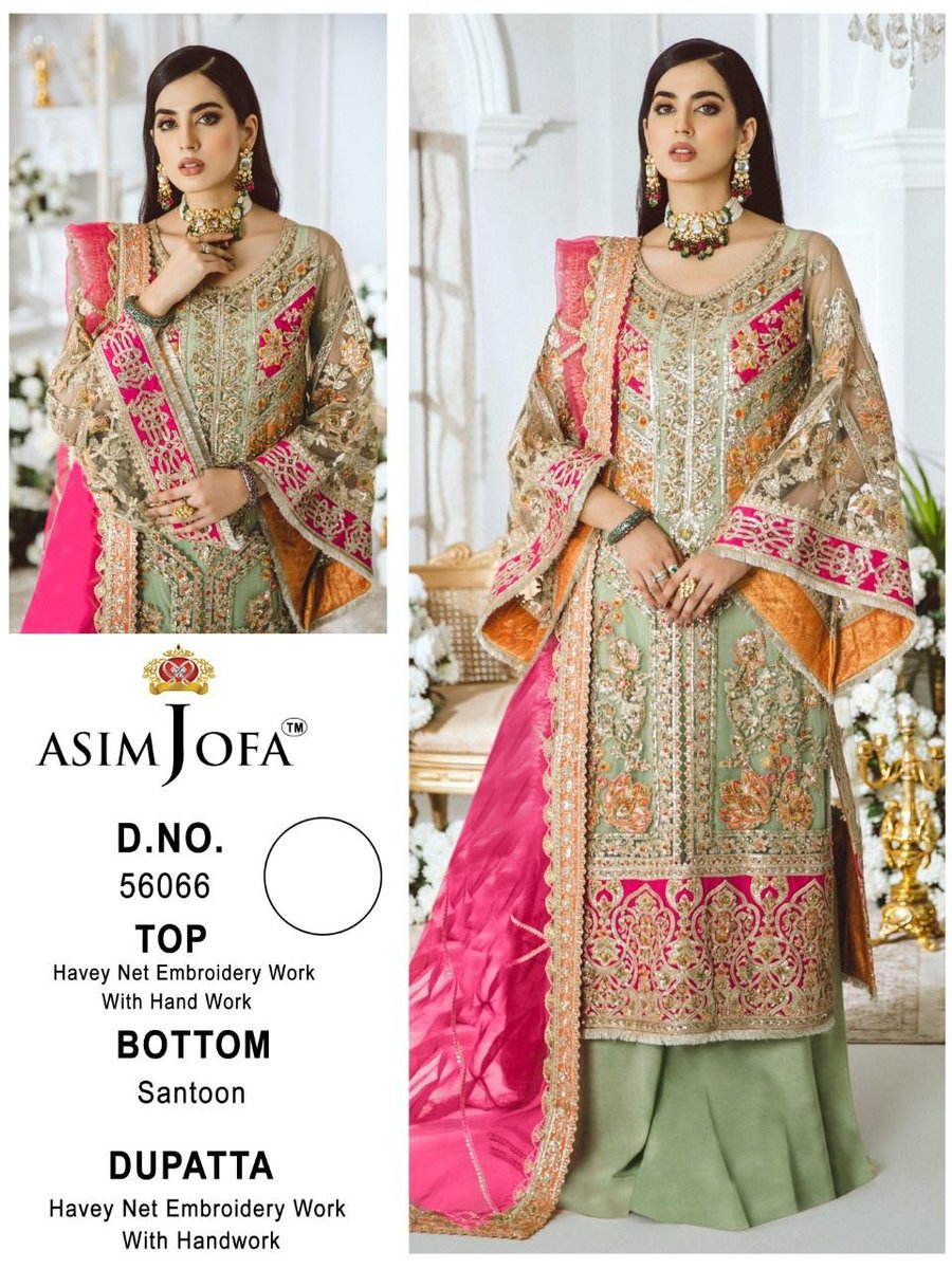 Asim Jofa Super Hit 56066 Dress Material 1