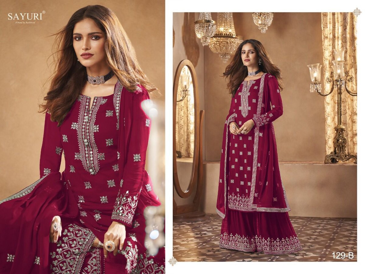 Aashirwad Creation Sayuri Inara 129 Premium Colors 3