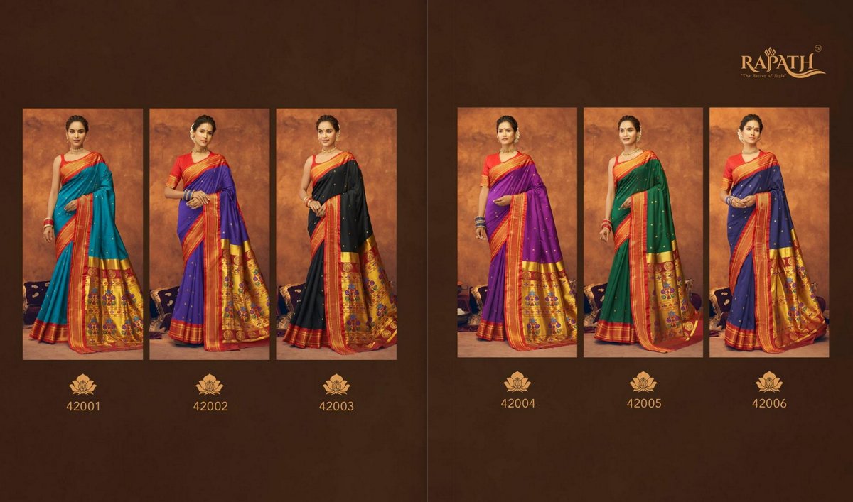 Rajpath Aruchi Paithani 42001-42006 Series 7