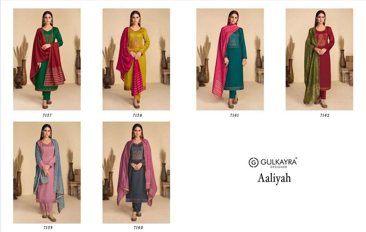 Gulkayra Designer Aaliyah 7157-7162 Series 7