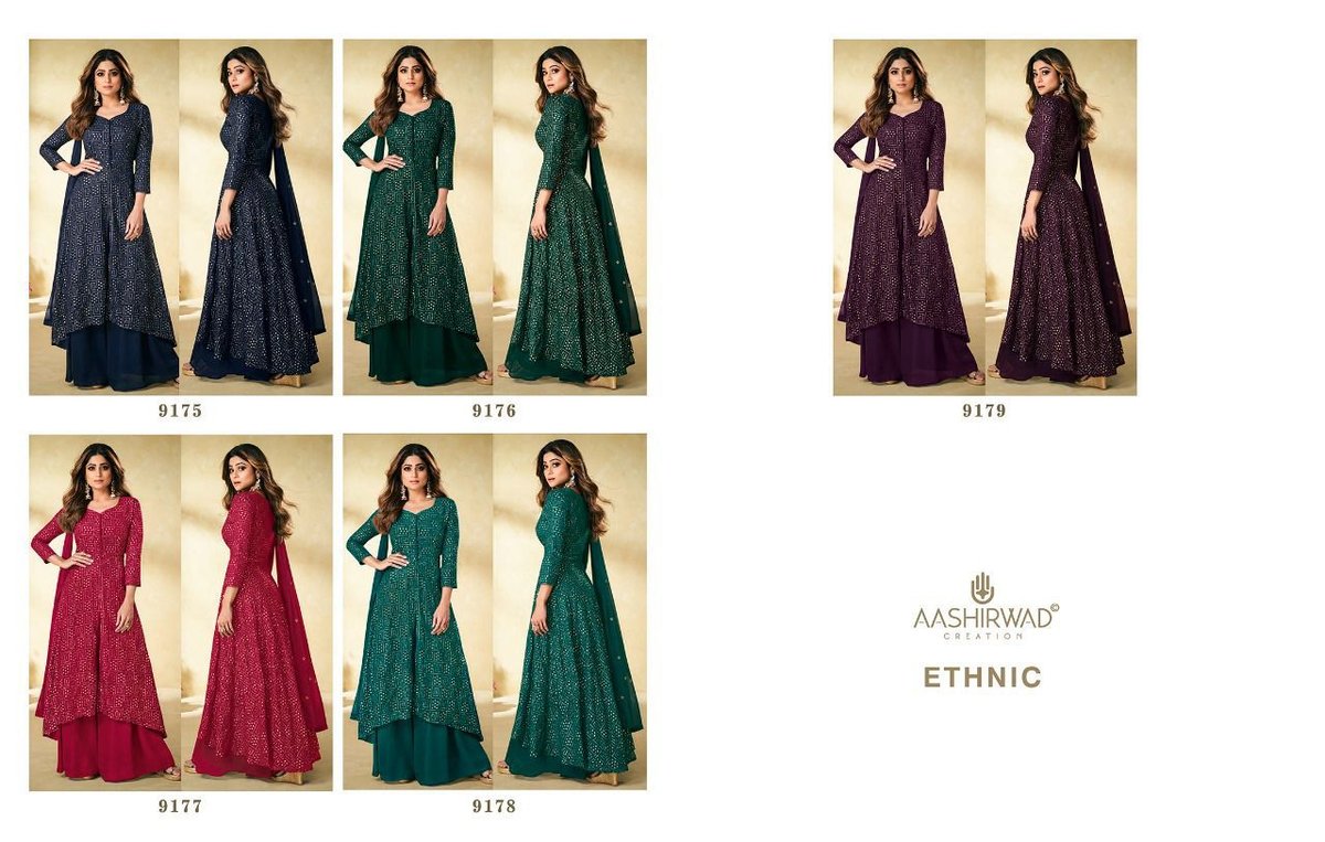 Aashirwad Creation Ethnic 9175-9179 Series 6