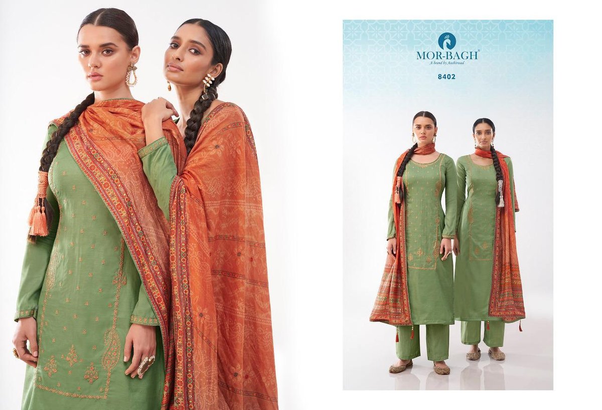 Aashirwad Creation Mor-Bagh Bandhan 8400-8405 Series 3