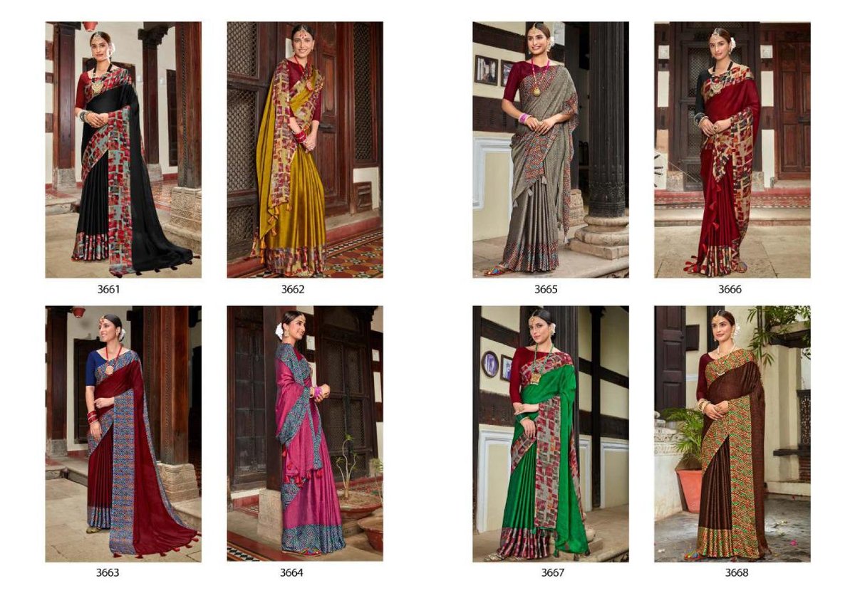 5D Designer Simran 3661-3668 Series 9