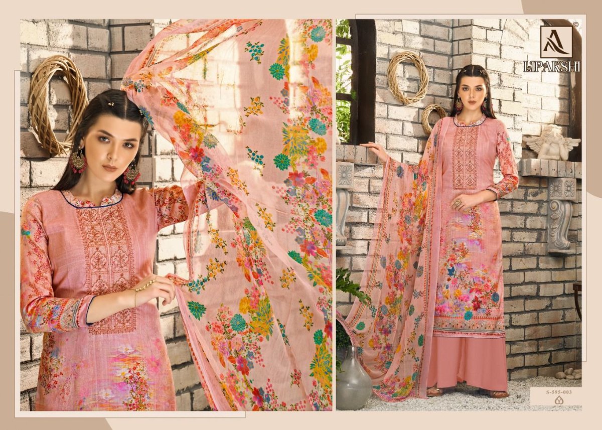 Alok Suits Lipakshi 595-001 To 595-010 Series 3