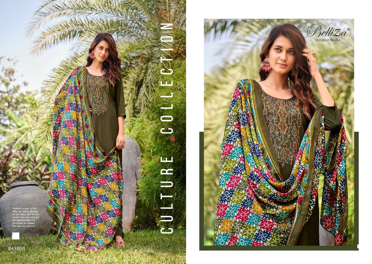 Belliza Designer Lovina 845-001 to 845-008 Series 8