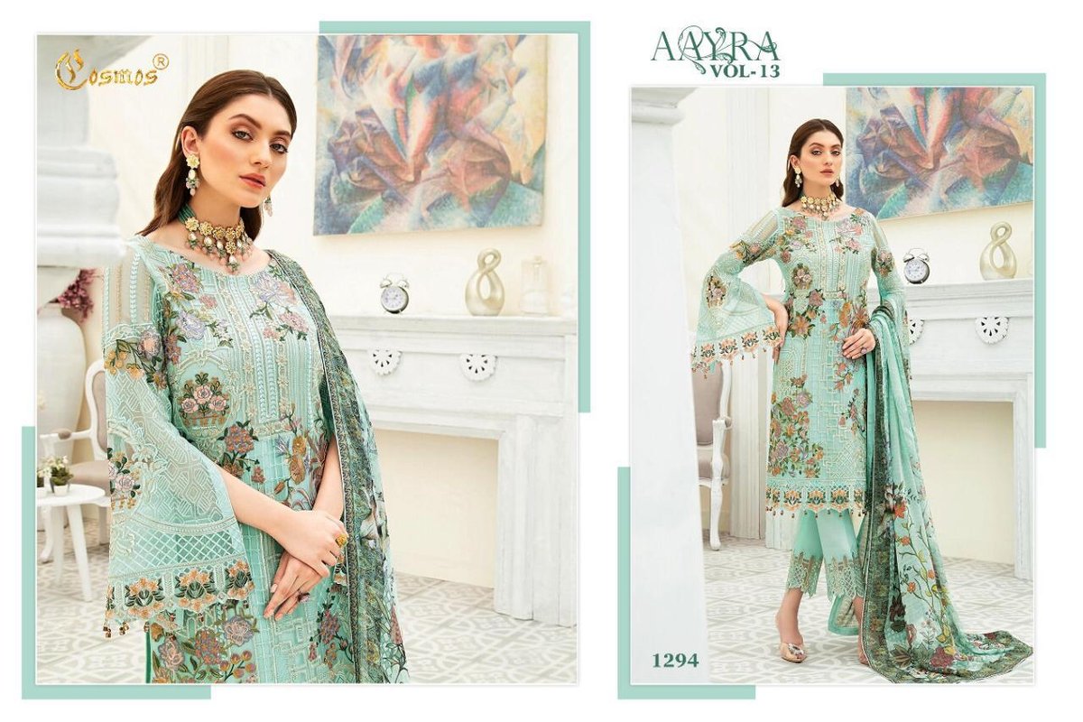 Cosmos Fashion Aayra Vol-13 1291-1296 Series 4