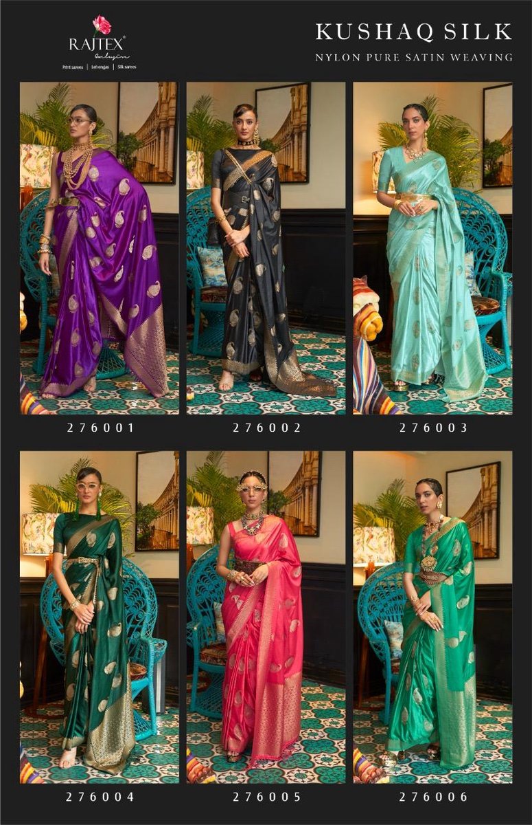 RAJTEX KUSHAQ SILK 276001 TO 276006 7