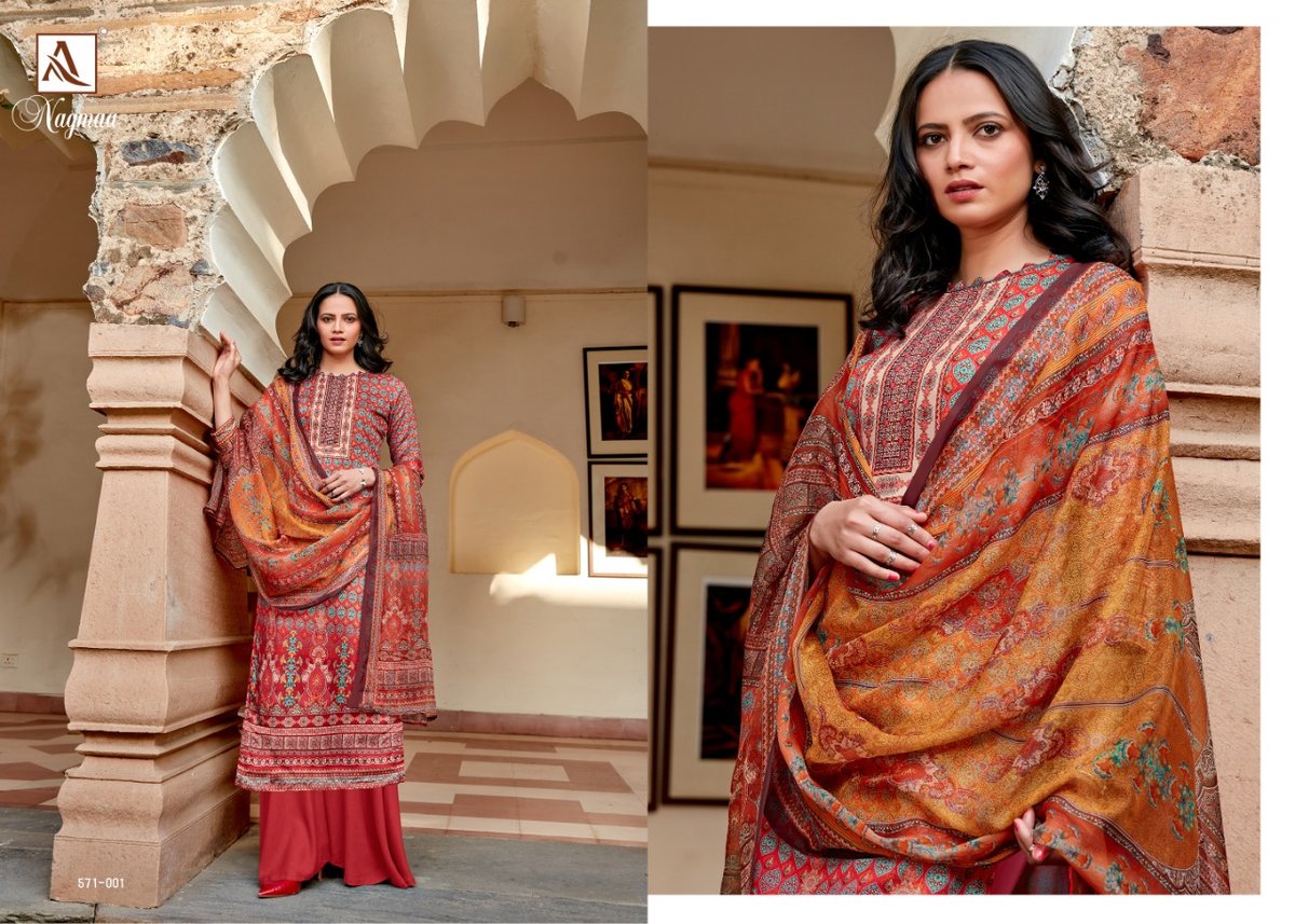 Alok Suits Nagmaa  571-001 to 571-010 Series 1