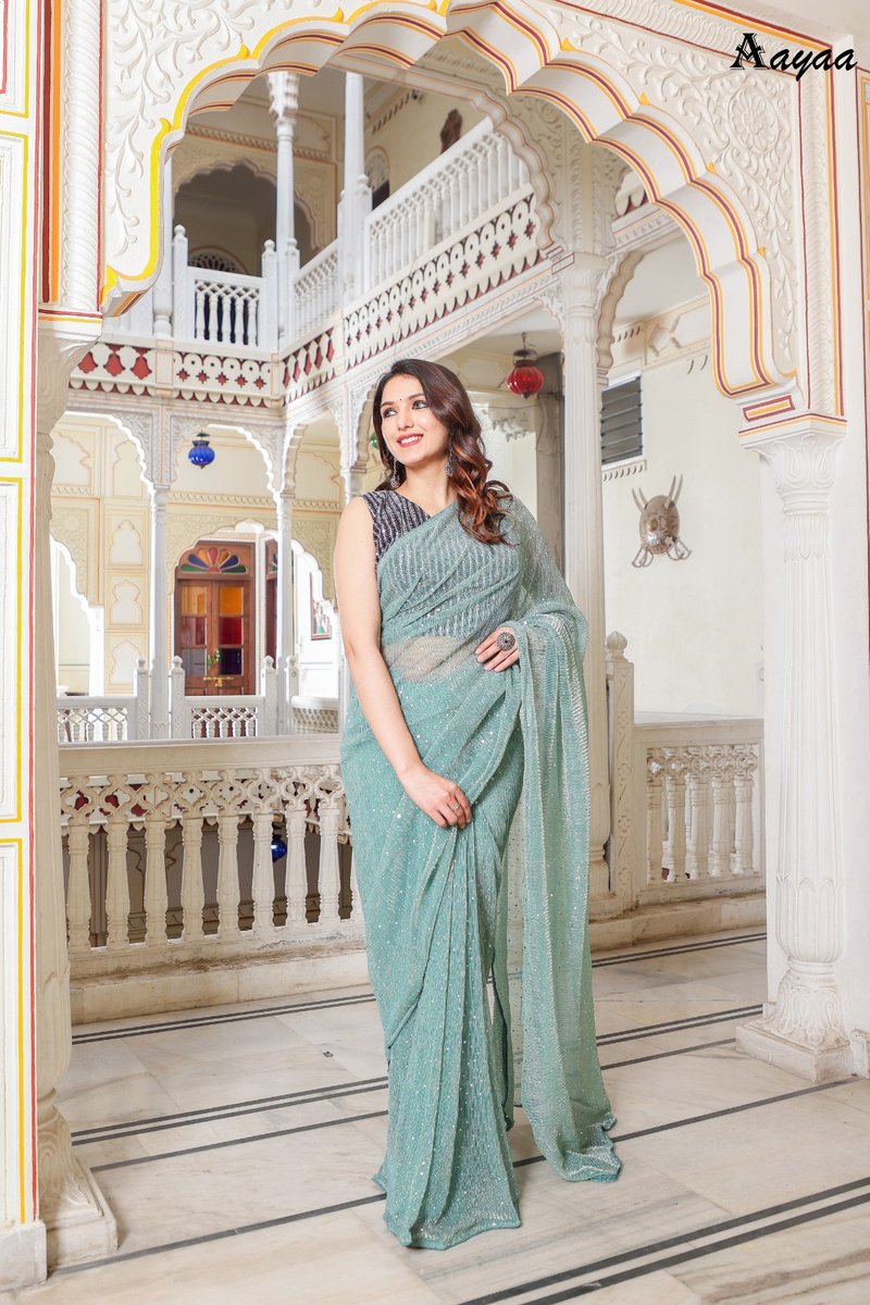Aayaa Saree Aaradhna Vol-6 Colors 4