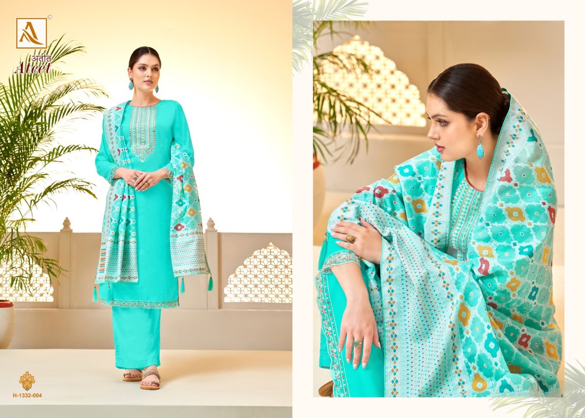 Alok Suits Ateet 1332-001 to 1332-006 Series 4