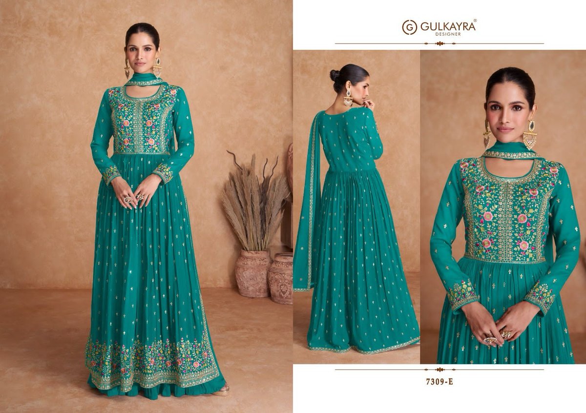 Gulkayra Designer Saawan 7309 Colors 5