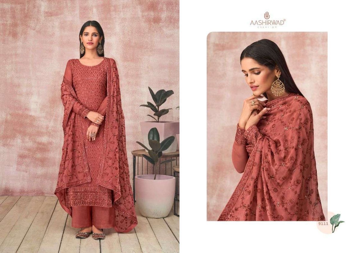 Aashirwad Creation Kavya 9109-9114 Series 3