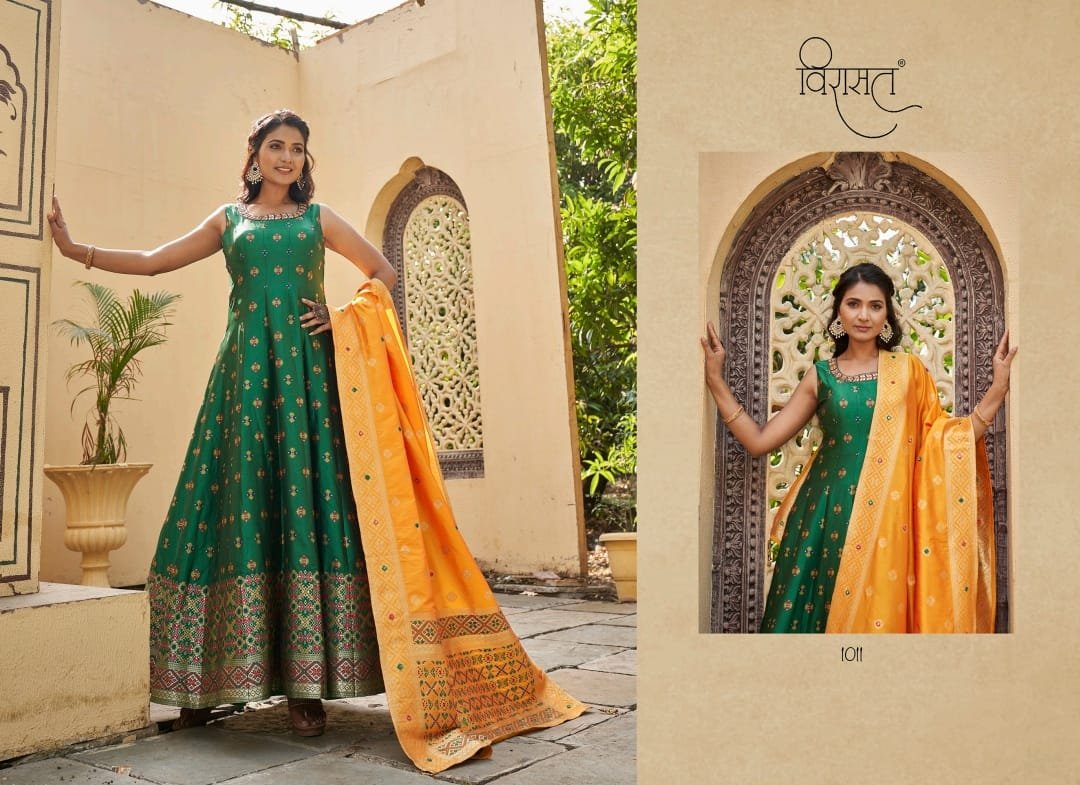Virasat Gowns Banarasiya Vol-2 1006-1011 Series 6