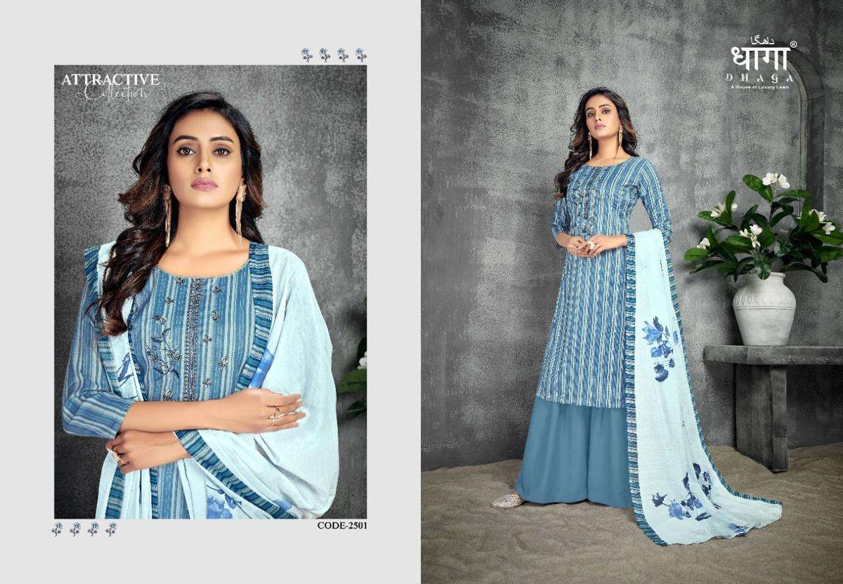 Aadesh Trendz Dhaga Kiara 2501-2506 Series 1