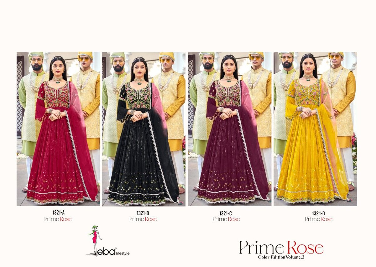 Eba Lifestyle Prime Rose Vol-3 1321 Colors 5