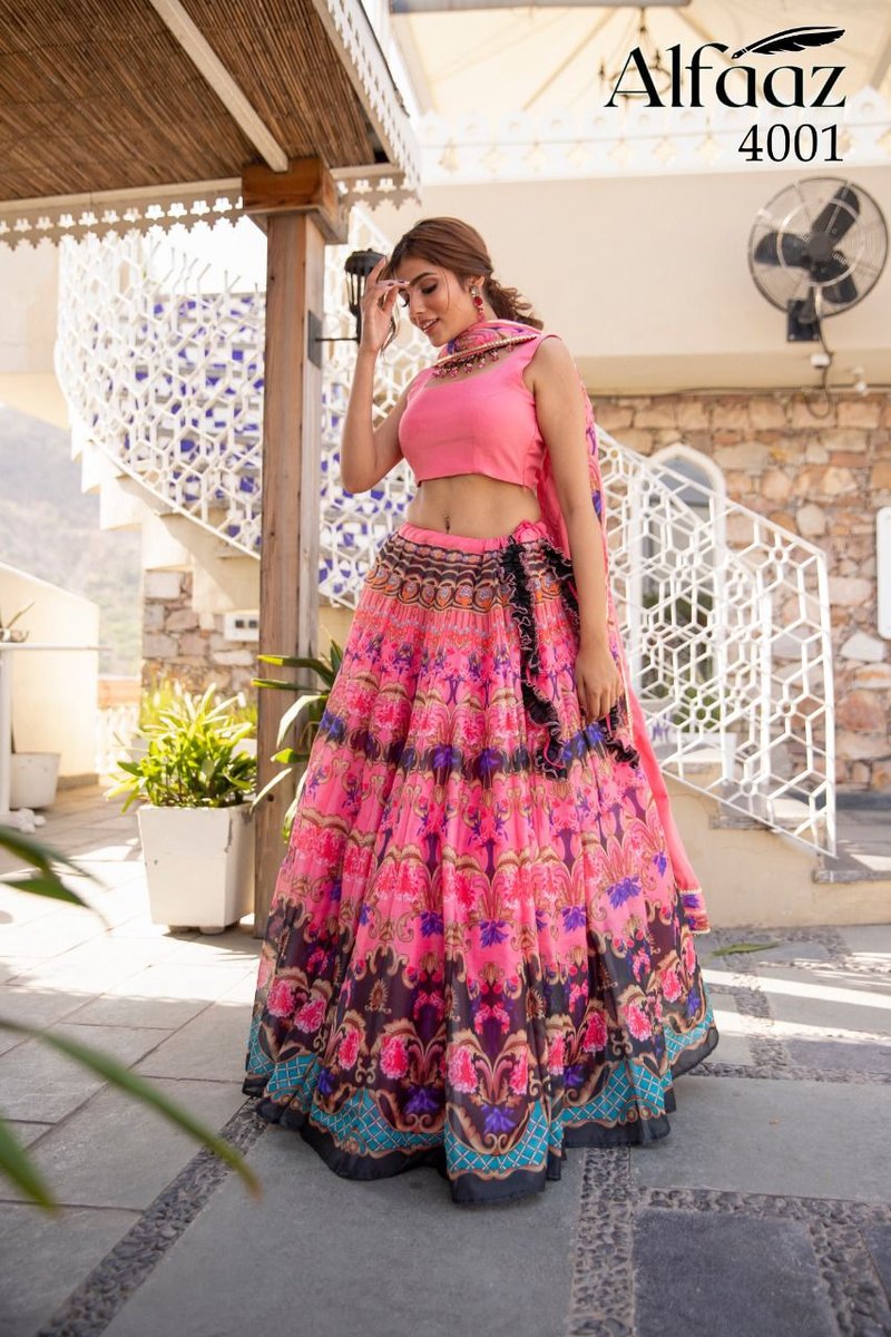 Alfaaz Vol-4 Printed Lehenga Choli 4001-4004 Series 1