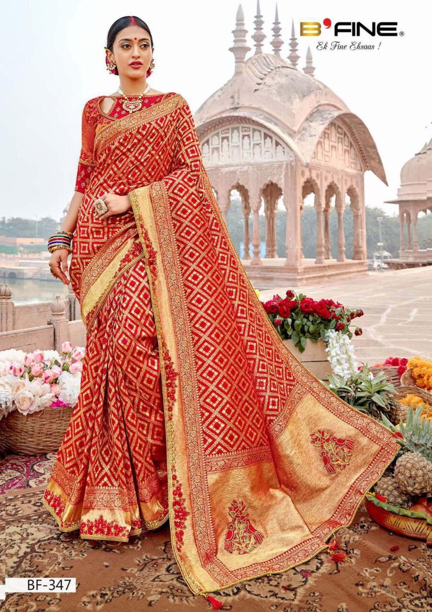 B'Fine Saree Sajda 268-348 Series 9