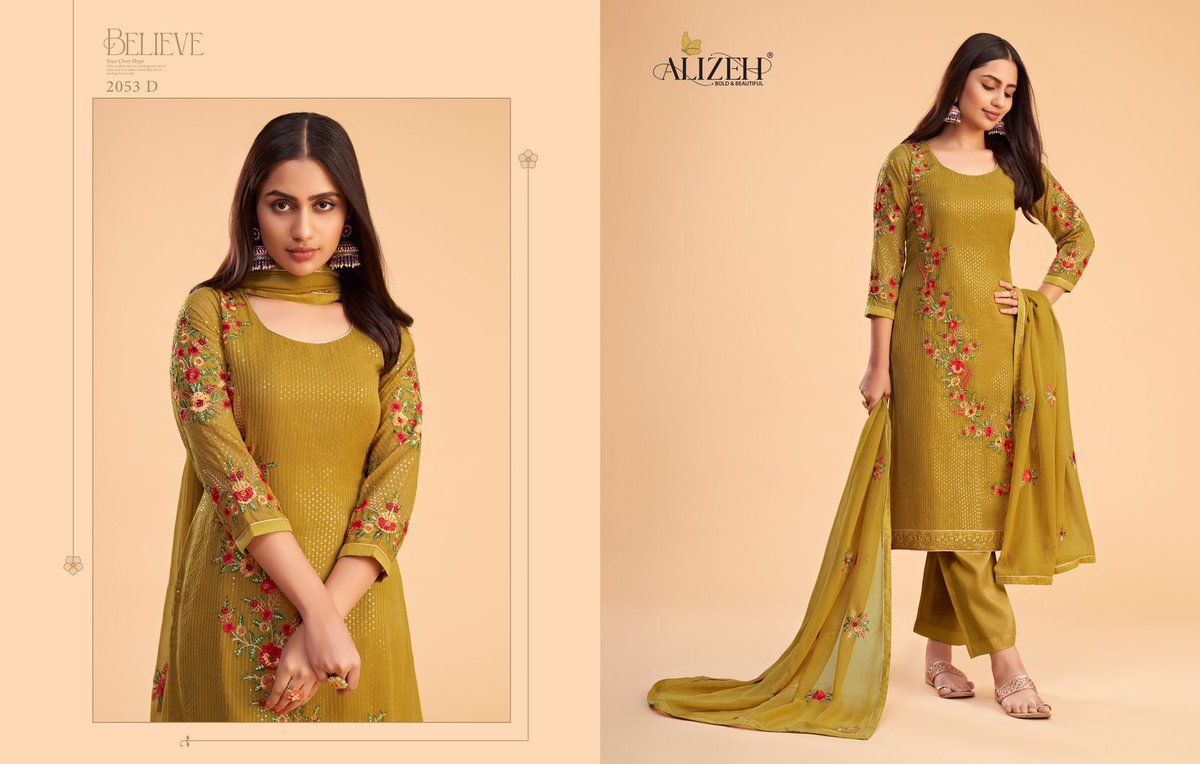 Alizeh Zaida Vol-12 2053 Colors 4